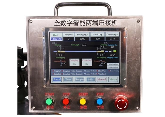 Volledige Automatische Draad Plooiende Machine Standaard 950 * 800 * 1290MM